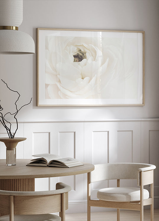 White Flower No.2 Poster