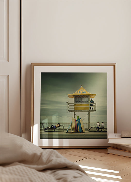 The life guard Poster