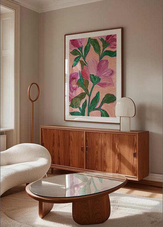 Pink Blossoms Poster