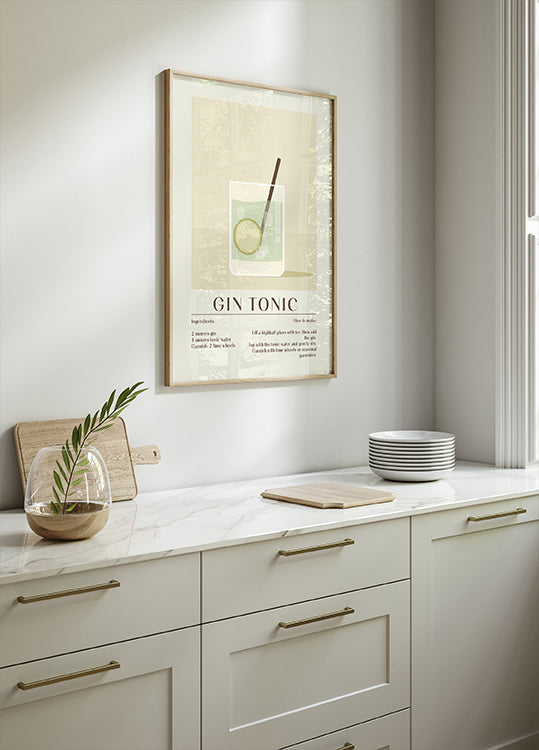 Gin Tonic Poster