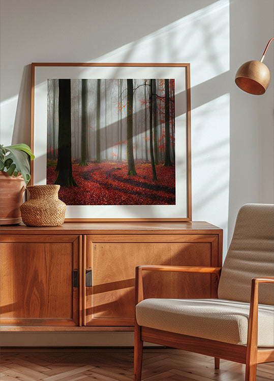 Autumnal Tracks Poster