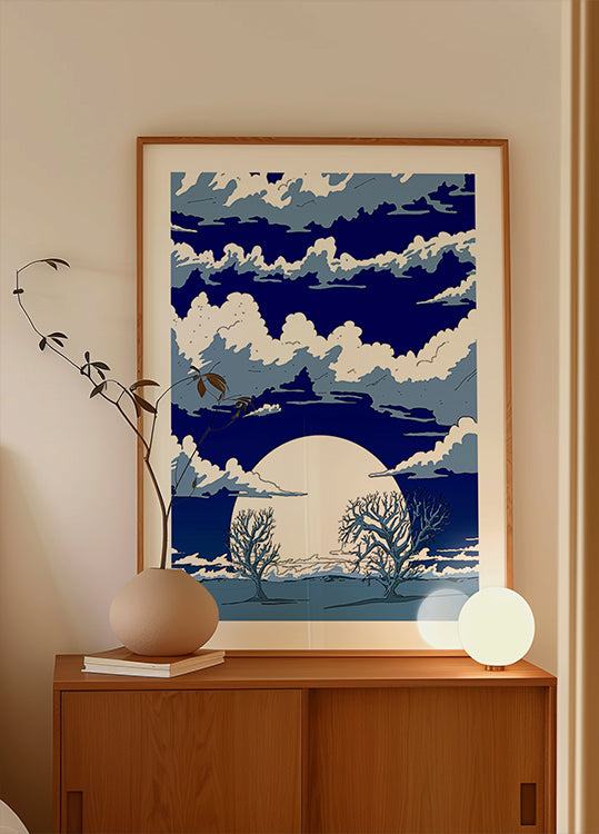 Winter Landscape Poster