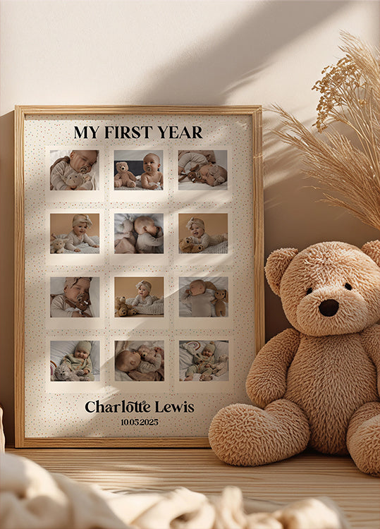 Baby's First Year Personal Poster