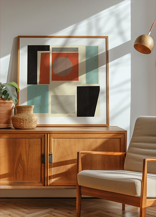 Geometric Harmony Poster