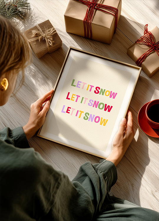 Let It Snow No.2 Poster