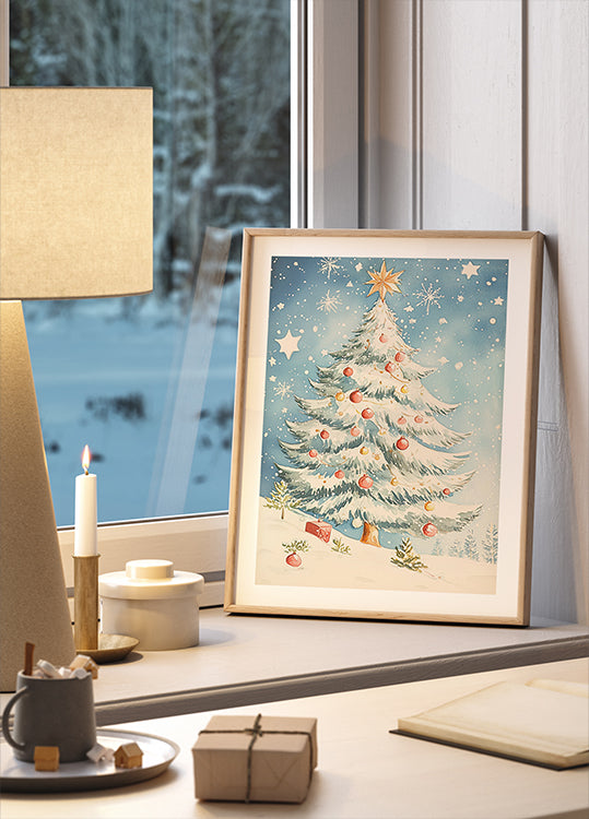 Christmas Tree No.1 Poster