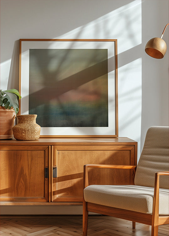 In the Beginning Oil On Canvas 64%22 X 64%22 Poster