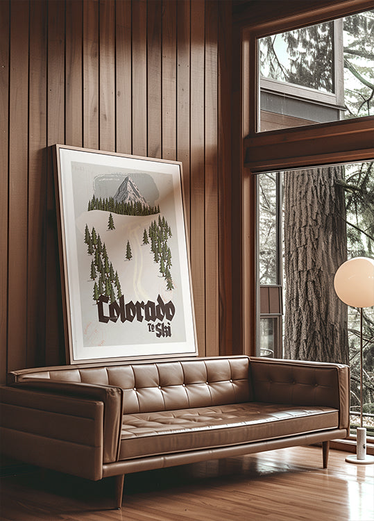 Colorado To Ski Poster