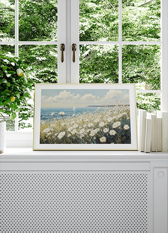 Wild Flowers Field Poster