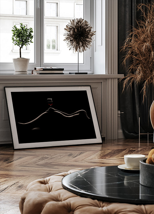 Bodyscape: Wine Tasting Poster