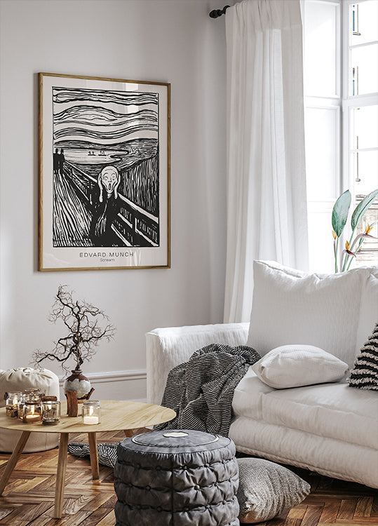 Scream, Edvard Munch Poster