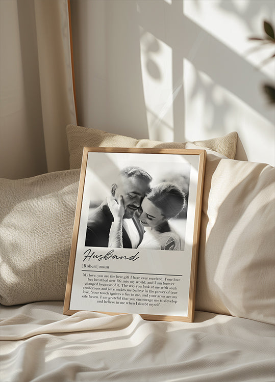 Husband Personalized Poster