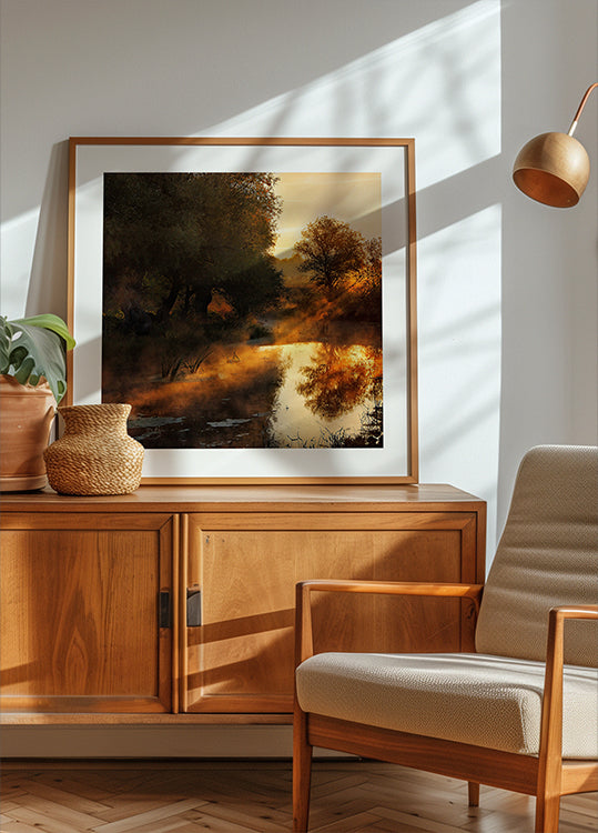 When nature paints with light I Poster