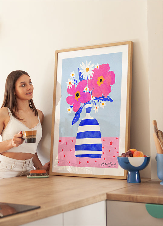 Maximalist Flower Vase