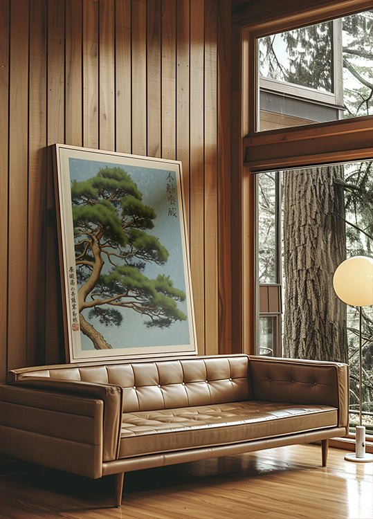 Japanese Pine Serenity Poster