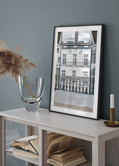 Open Window Paris Poster