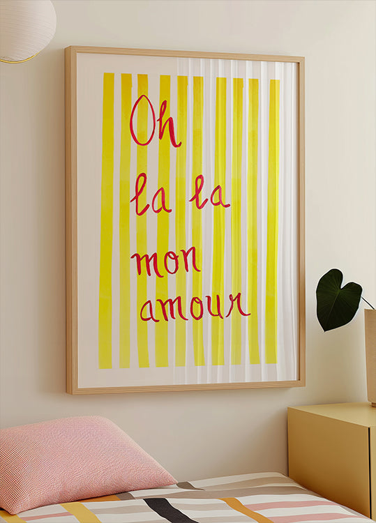 Oh Lala Mon Amour Poster