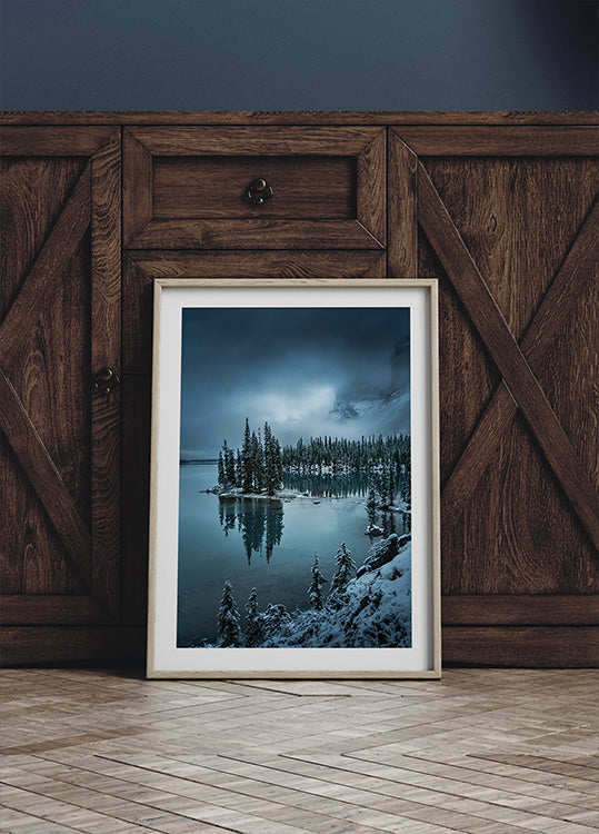 A moody morning Poster