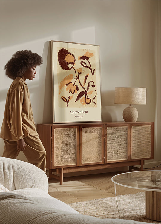 Abstractprint Poster