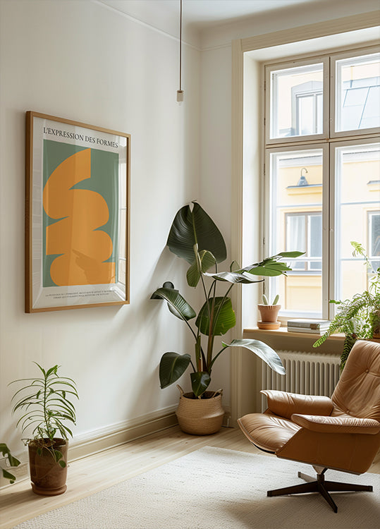 EVOCATION ABSTRAITE Poster