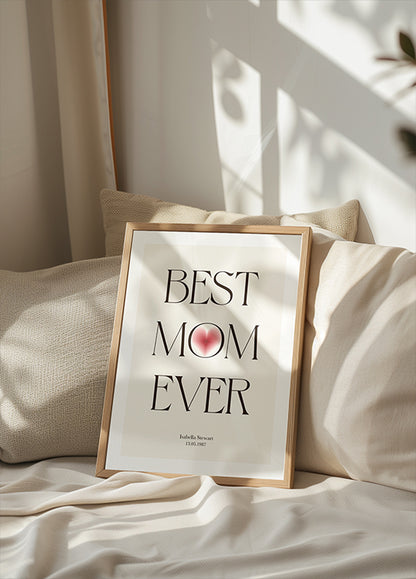 Best Mom Ever Poster