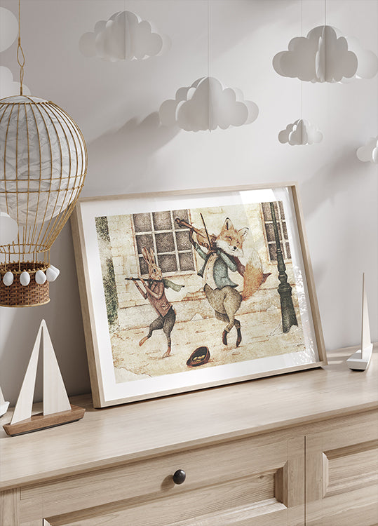 Street Musicians Poster