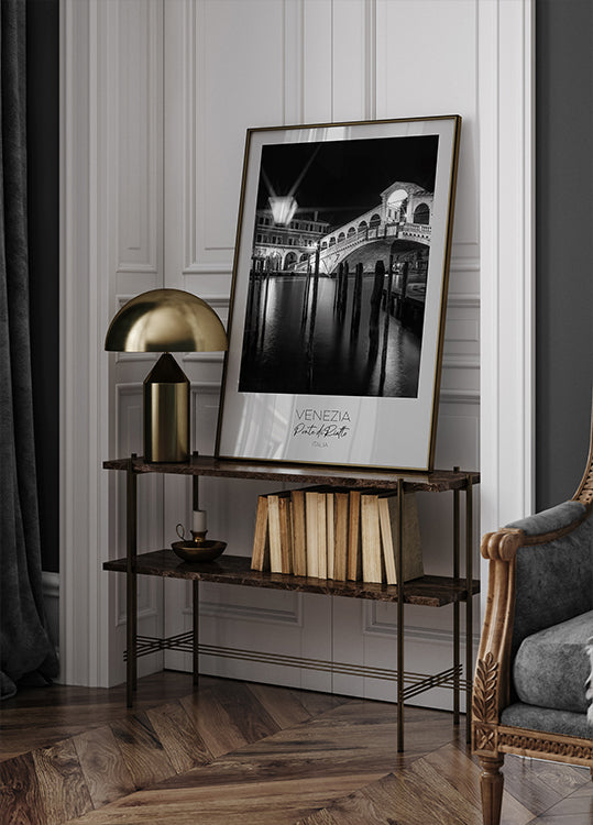 In focus: VENICE Rialto Bridge Poster