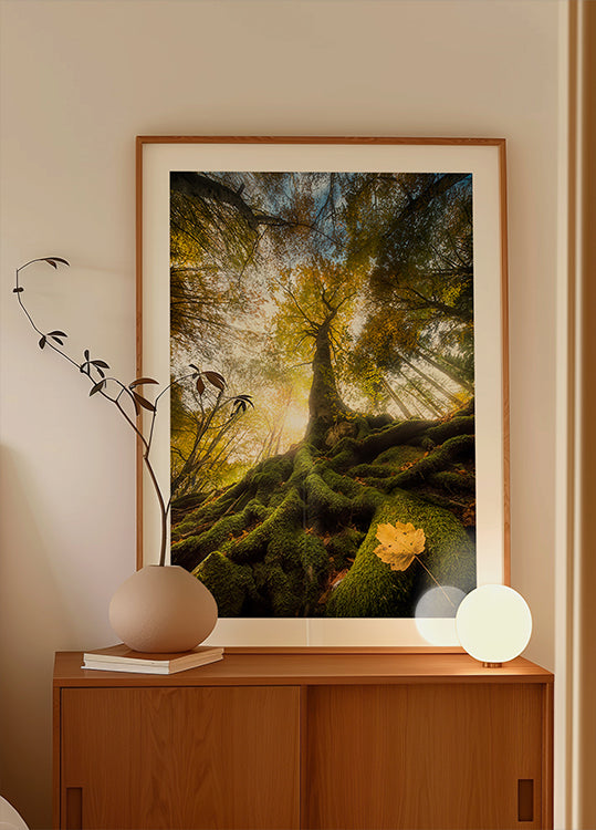 The goodbye of a leaf