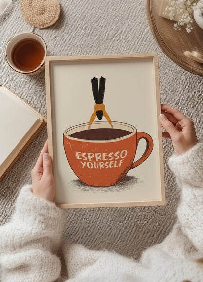 Espresso Yourself Poster