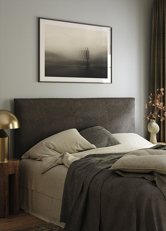 Disappearing Into the Fog, Shadow Man Poster