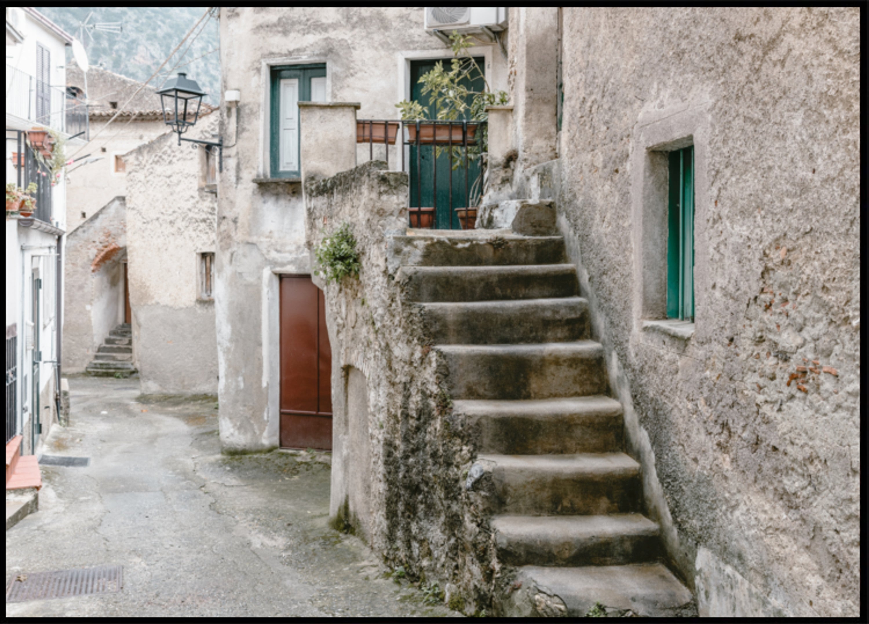 Charming Italian Village Path