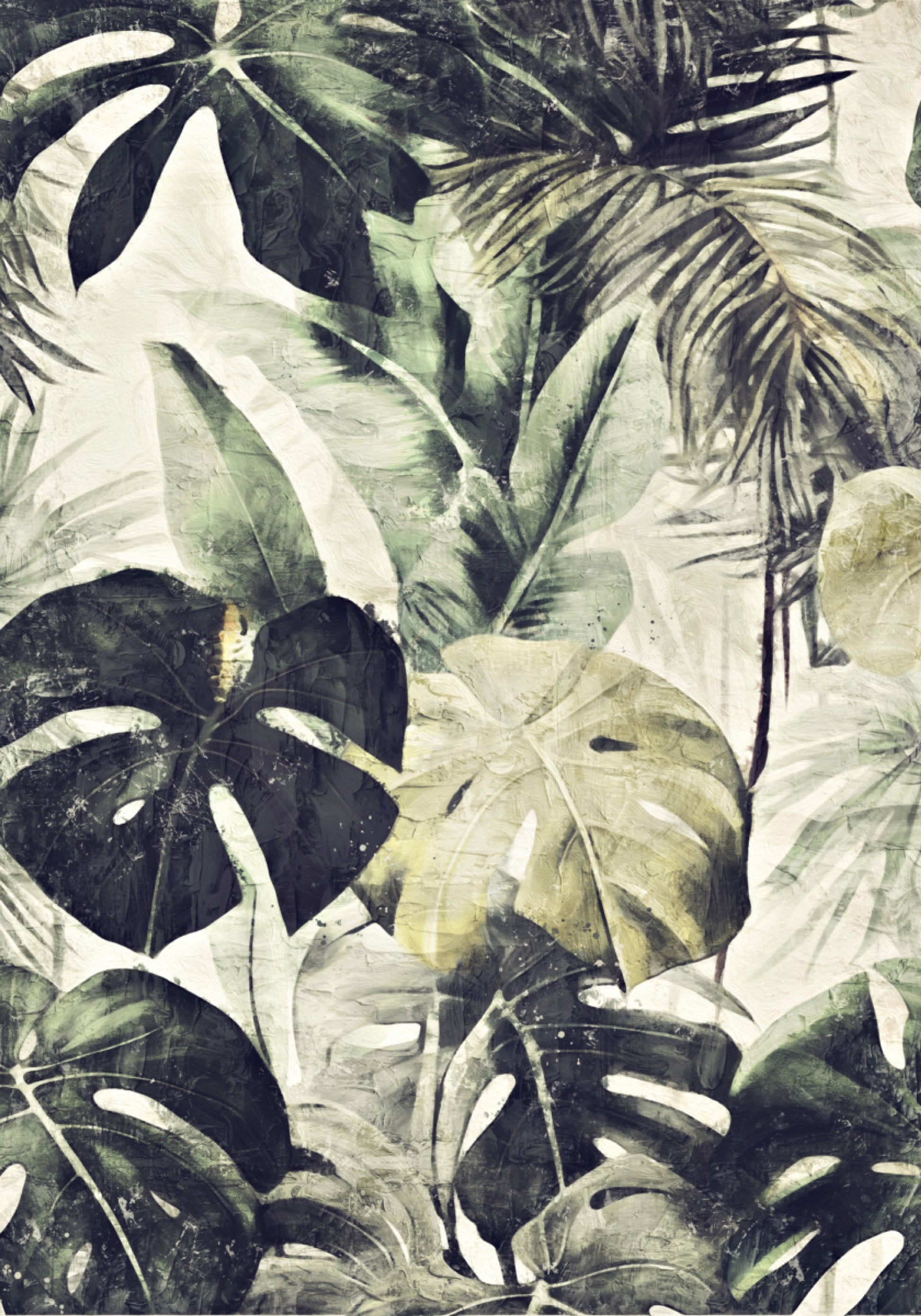 Vintage Jungle Leaves