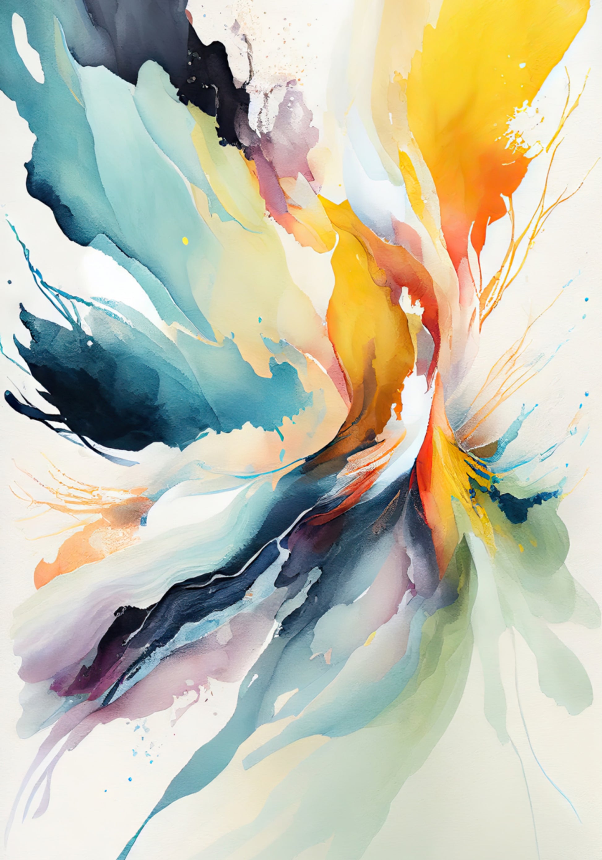Vibrant Abstract Flow