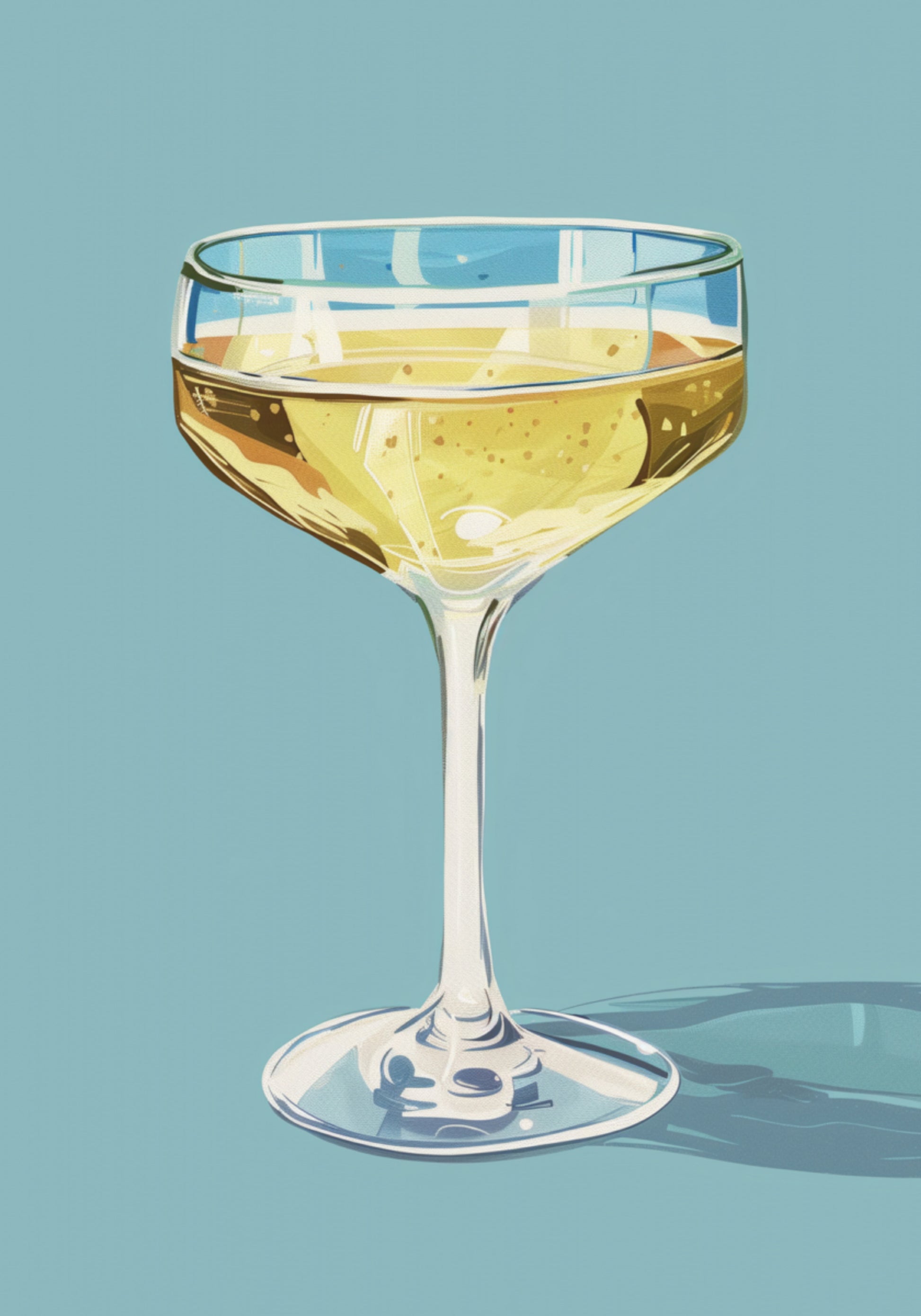 Sparkling Champagne Coupe