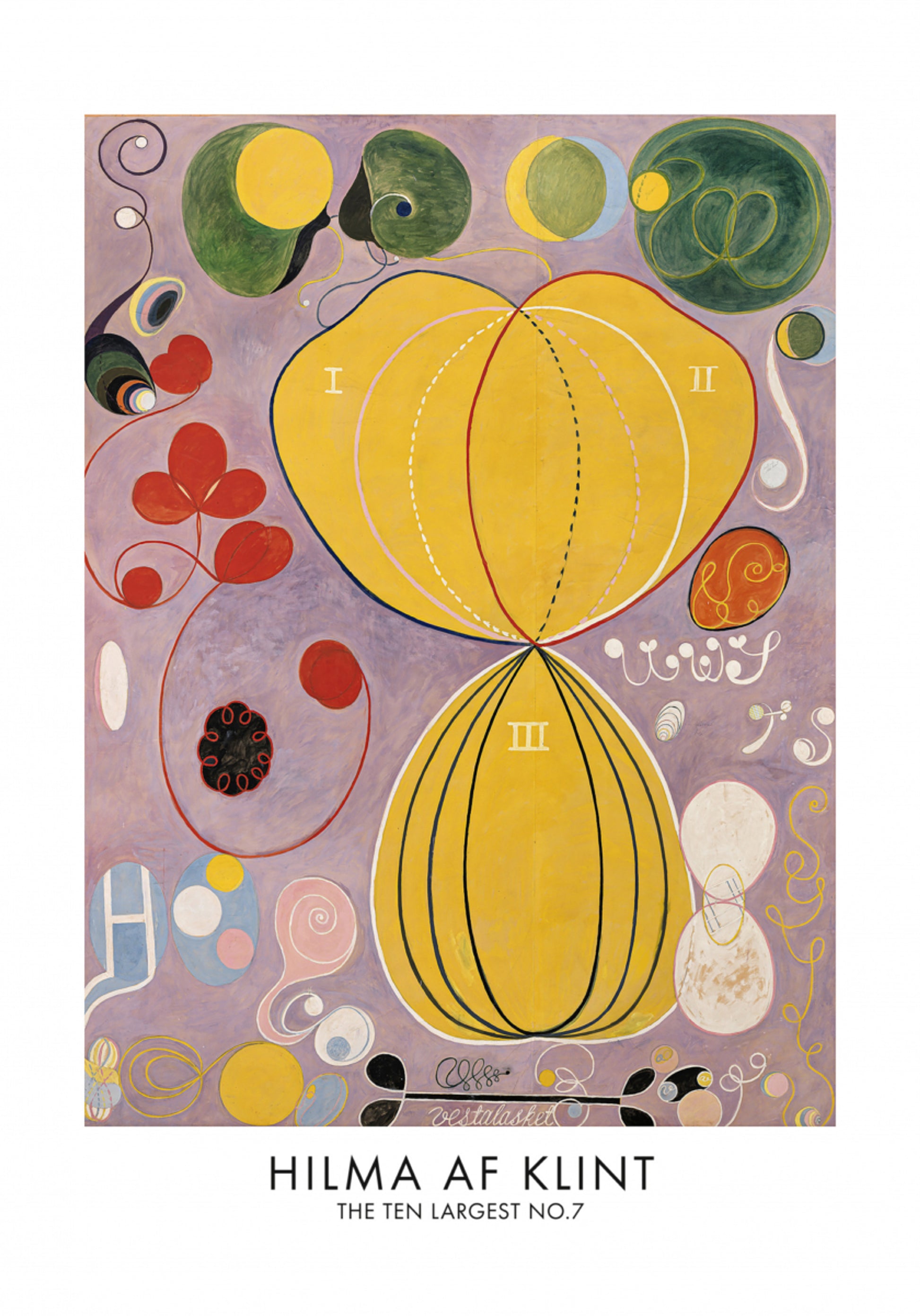 The Ten Largest No.7 Poster