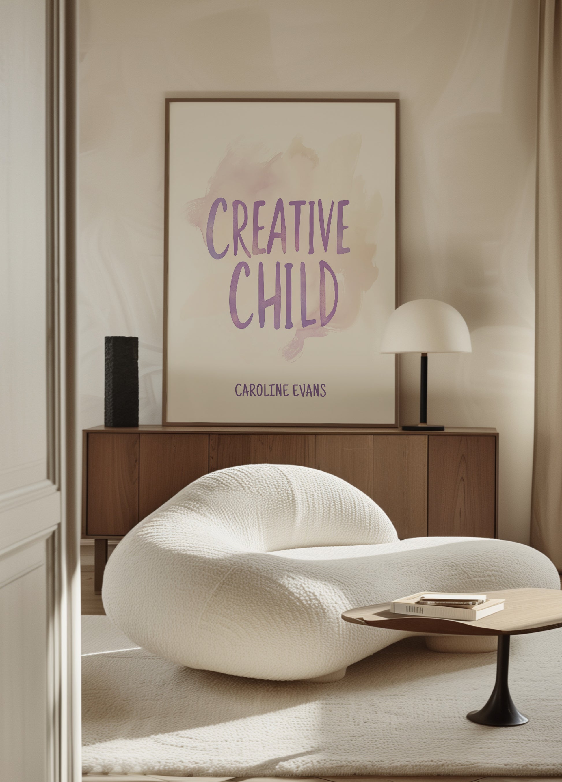 personalized Inspirational Typography Print