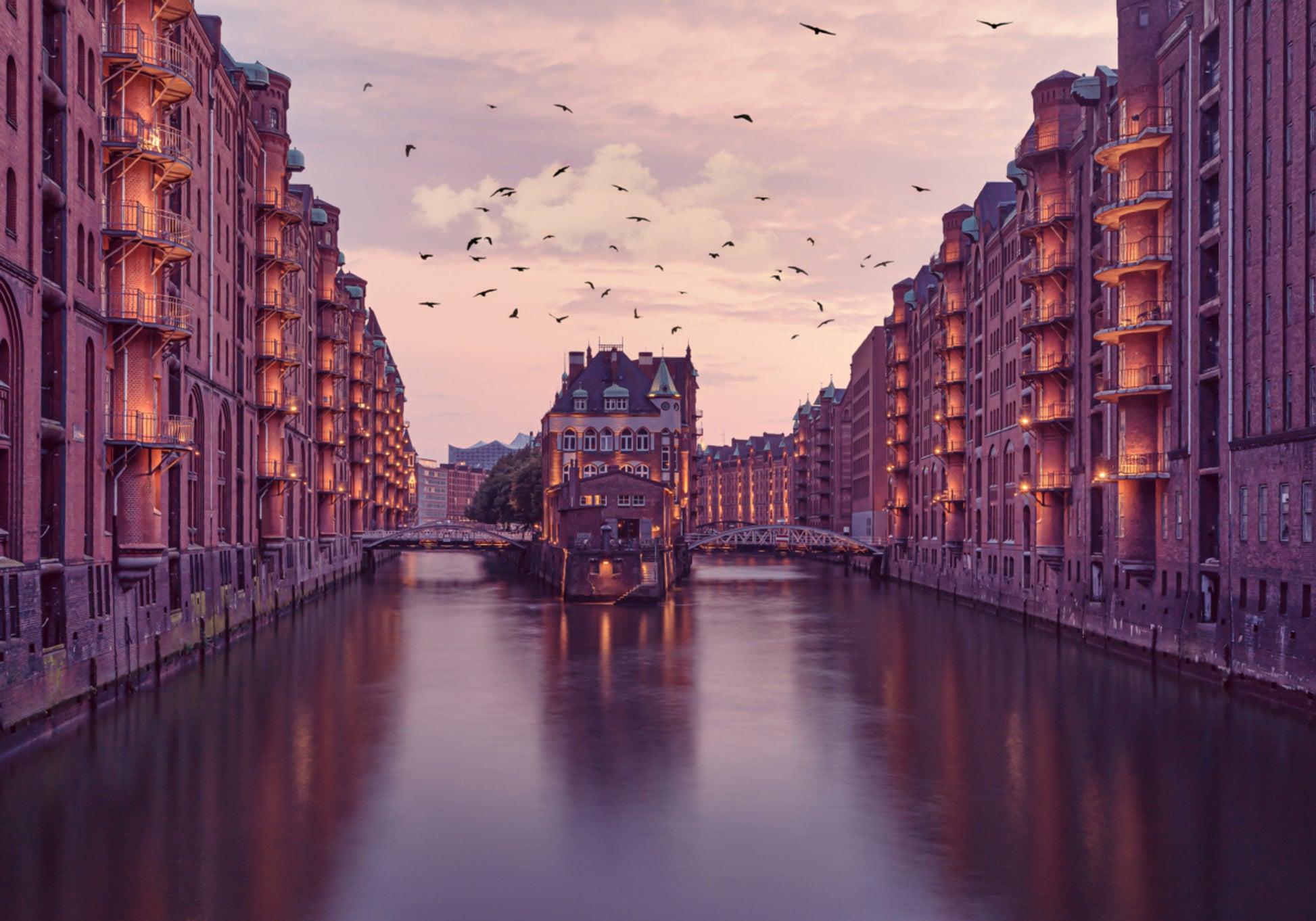 Historic Canal Twilight