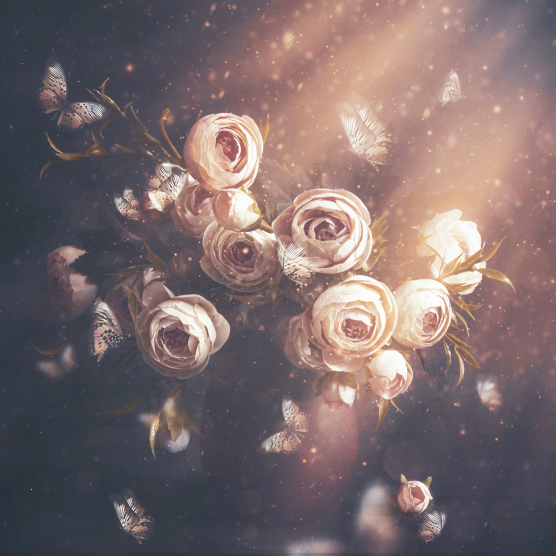 Dreamy Floral Butterflies