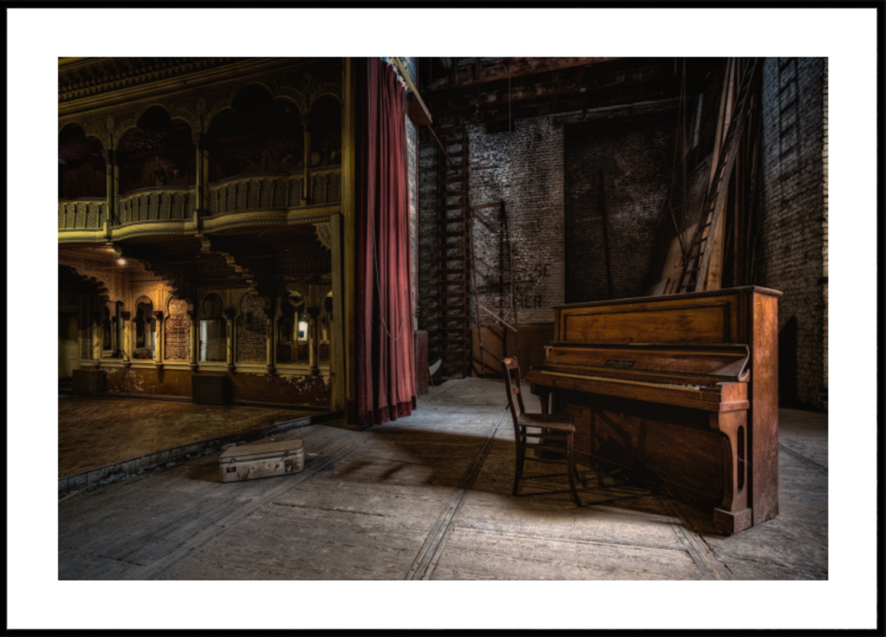 Abandoned Theatre Piano
